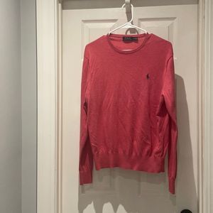 Polo by Ralph Lauren crew neck red sweater SZ medium